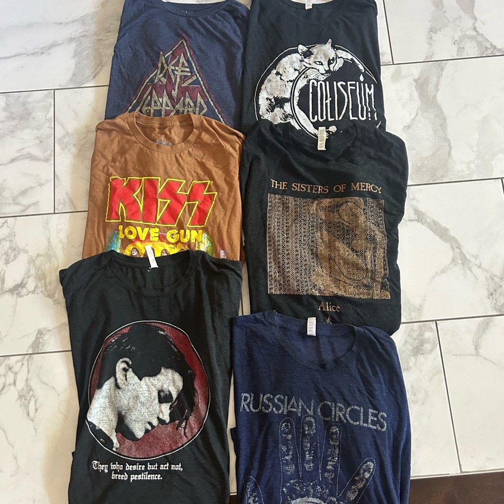 Band Tee Bundle Collection